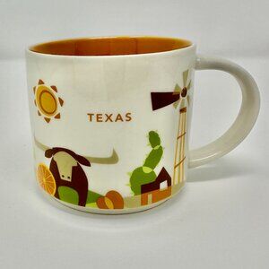 Starbucks "You‎ Are Here" Collection Texas Mug RETIRED